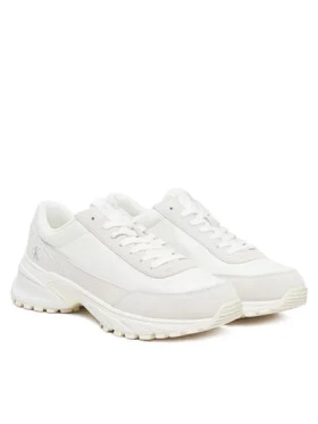 Calvin Klein Jeans Sneakersy Hike Runner Casual Ny-Su bílá