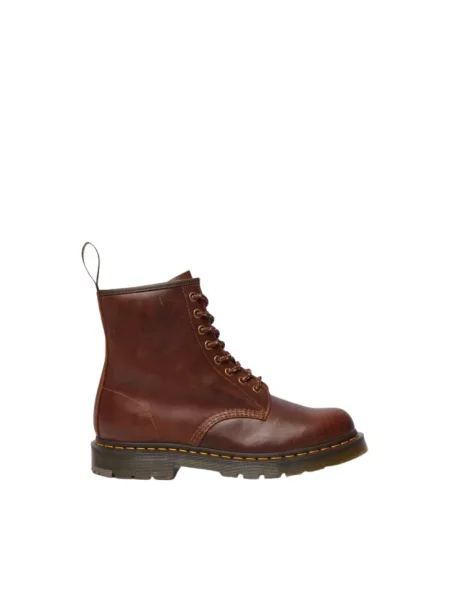 Botki Dr. Martens brązowe