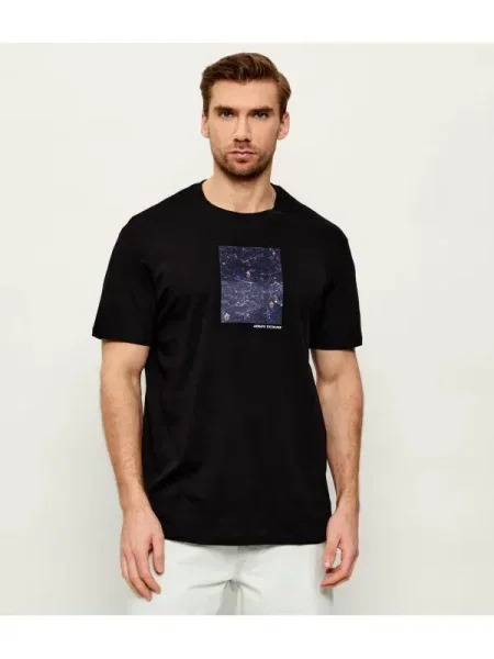 Armani Exchange Tricou negru