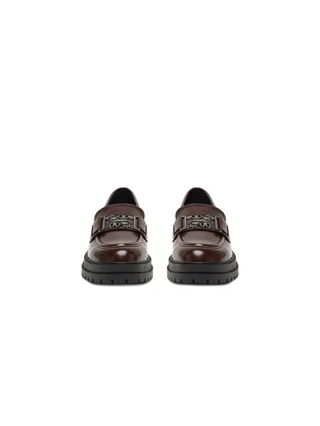 Nine West Loaferice smeđa
