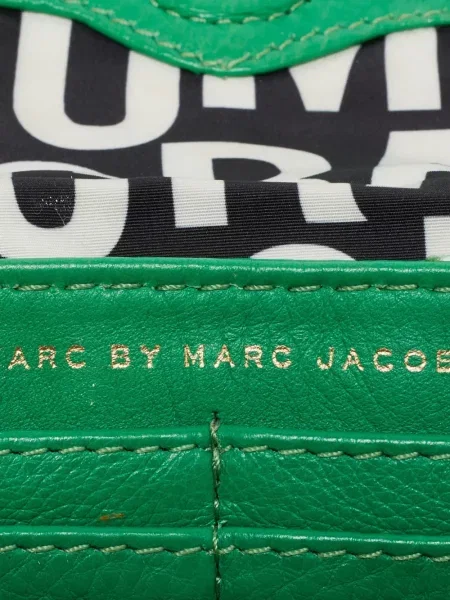 Δερμάτινος κορμάκι Marc By Marc Jacobs κλασικό πράσινο