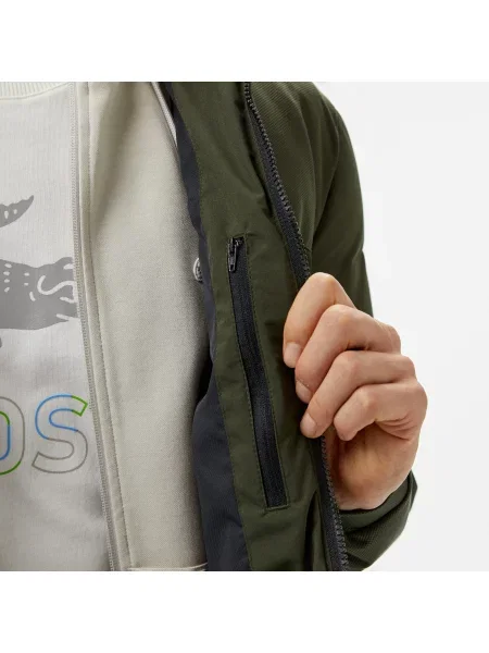 Куртка Lacoste зеленая