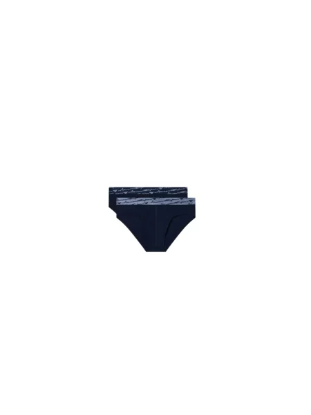 Majtki Emporio Armani niebieskie