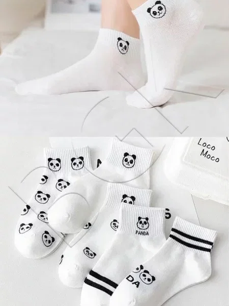 Șosete Dewberry alb