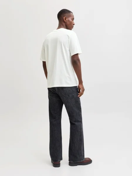 JACK & JONES Tričko JJEDenver modrá / tmavomodrá biela