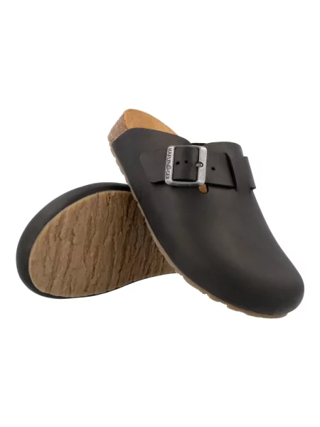 Klapki Haflinger czarne