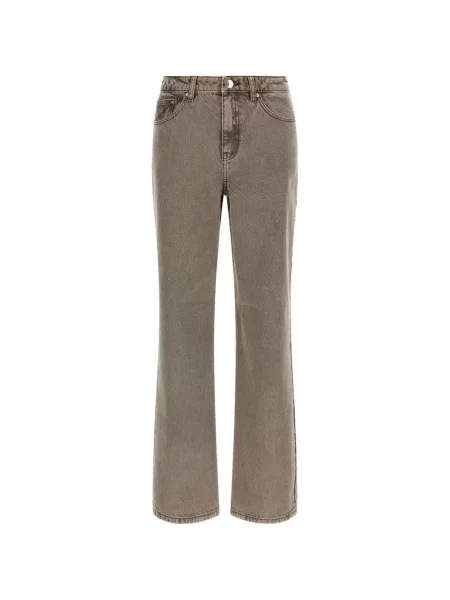 Blugi drepți Rotate Birger Christensen maro