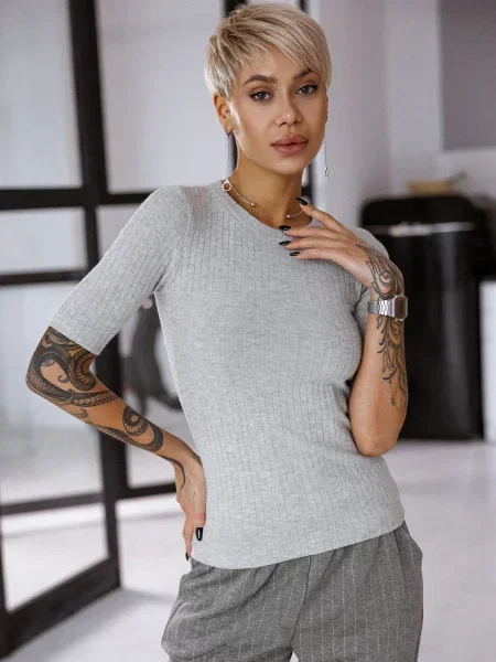 Лонгслів Leinle сірий