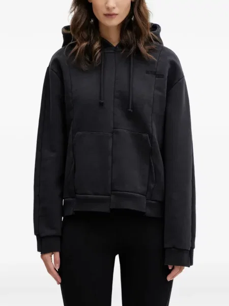 Sznurek ściągający bluza z kapturem Vetements czarna