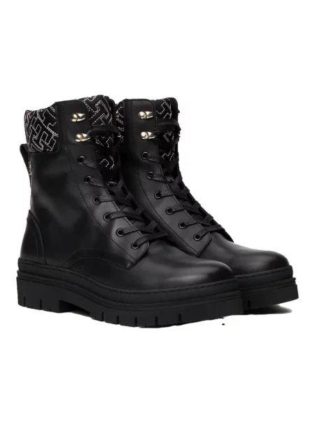 Botki Tommy Hilfiger czarne