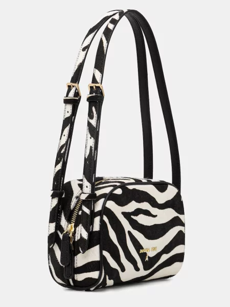 Кожаная сумка-багет Patrizia Pepe