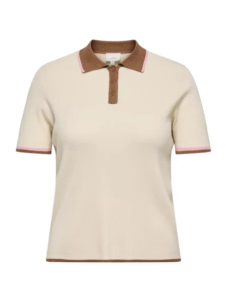 ONLY Carmakoma Pulover CARMEDDI / maro bej