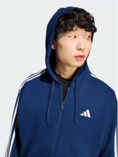 Adidas Pulóver Essentials French Terry kék