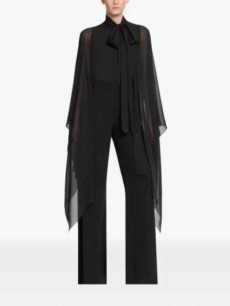 Cămașă Elie Saab cu funde negru