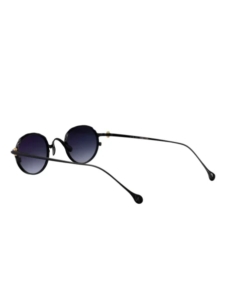 Ochelari de soare rotunzi Yohji Yamamoto negru