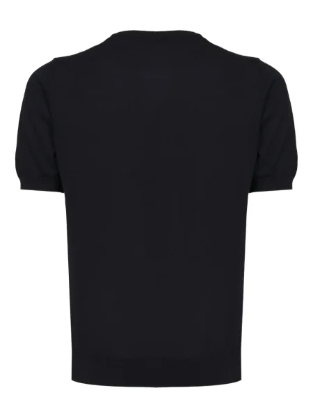Tricou John Galliano scurt albastru