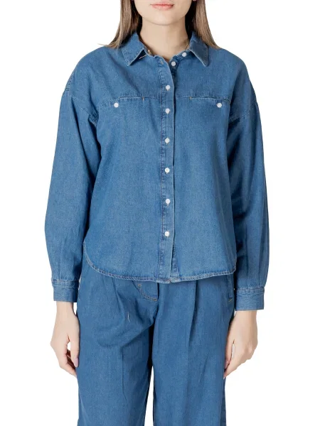 Koszula Ichi niebieska