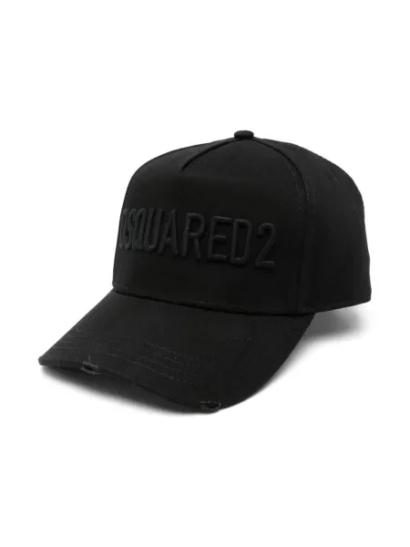 Czapka z daszkiem Dsquared2 czarna