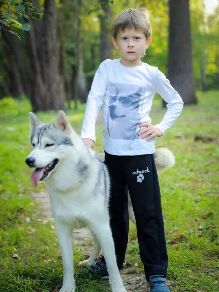 Дитячий Лонгслів ODWEEK білий