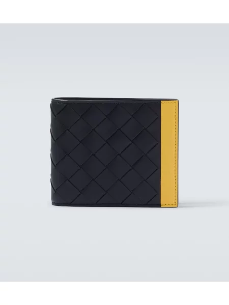Portofel Bottega Veneta din piele negru
