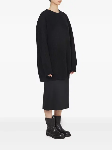 Пуловер Mm6 Maison Margiela черно