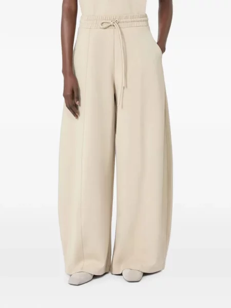 Pantaloni Max Mara din jerseu cu strasuri