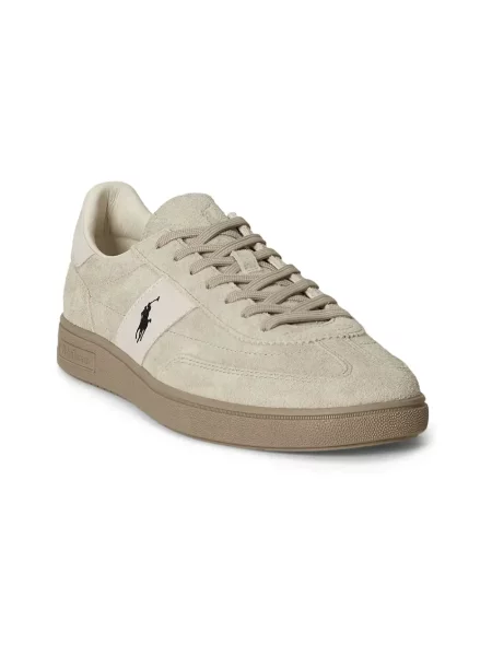 Sneakersy Polo Ralph Lauren beżowe