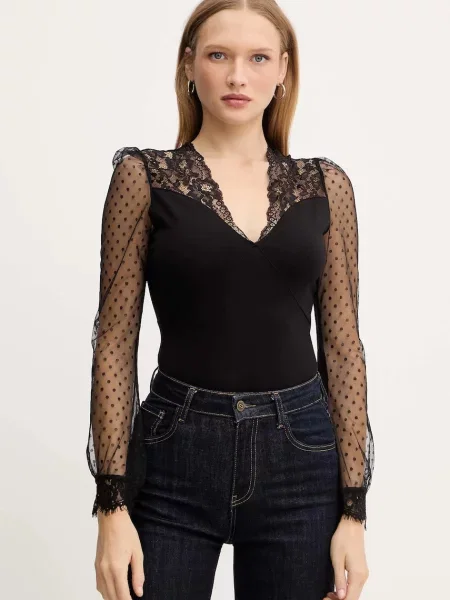 Morgan body gładka TARSILA czarny