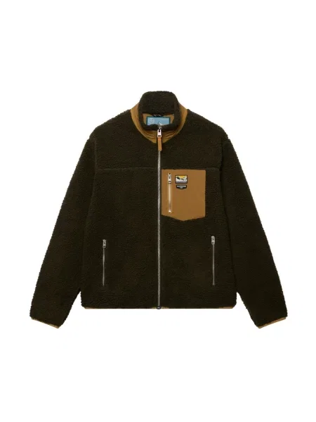Bluza polarowa Superdry zielona