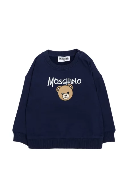 Bluza dziecięca Moschino niebieska