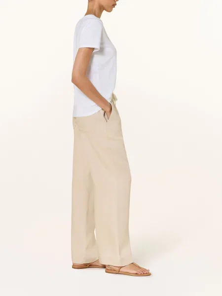 Juvia Spodnie Marlena Aylin beige beżowe