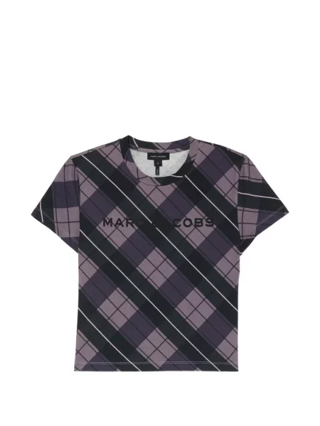 Koszulka dziecięca Marc Jacobs fioletowa