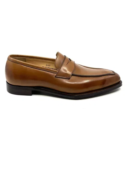 Półbuty Crockett & Jones skórzane brązowe