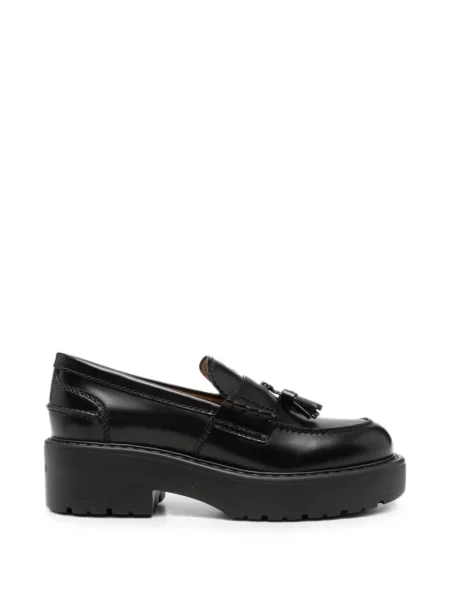 Pantofi loafer Miu Miu chunky negru