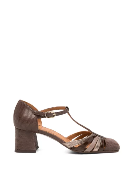 Pantofi cu toc Chie Mihara maro