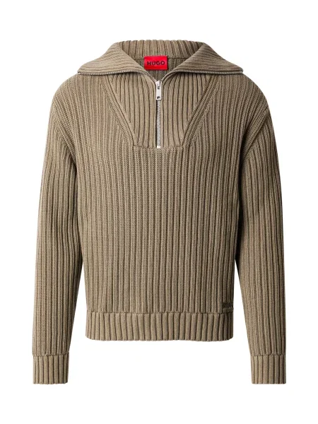 HUGO Pulover Srigg bej