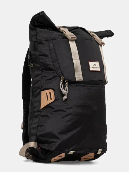 Doughnut plecak Christopher Jungle duży gładki czarny