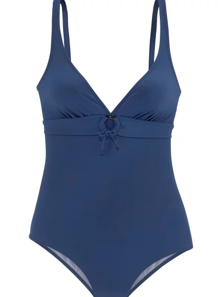 S.Oliver Costum de baie întreg albastru