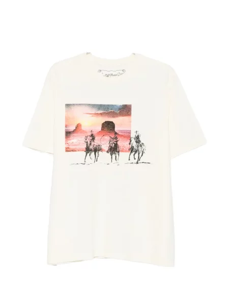 Tricou One Of These Days cu imagine alb