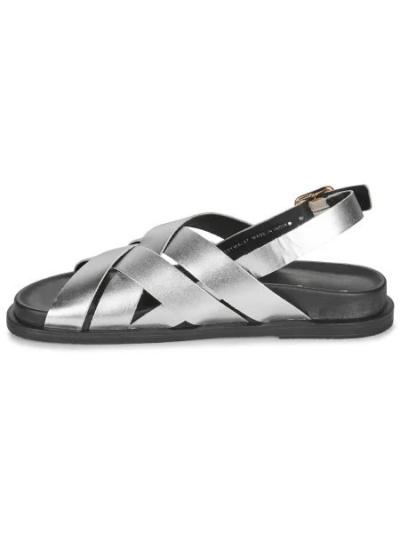 Pantofi Geox argintiu
