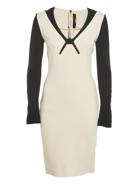 Rochie Roland Mouret cu funde din crep