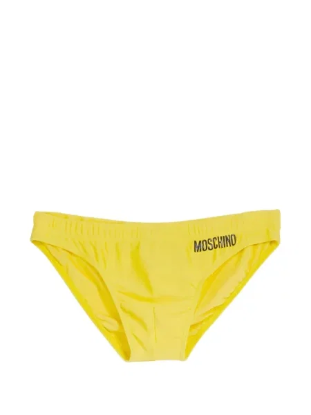 Chiloți Moschino cu imagine galben