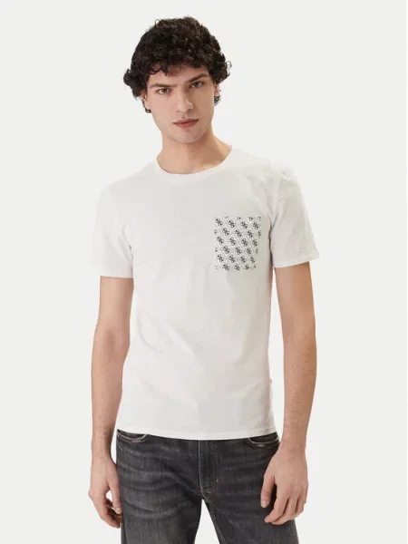 Guess T-Shirt λευκό