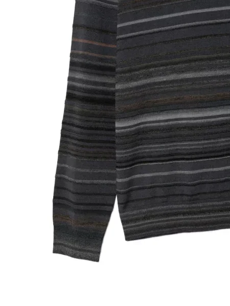 Pulover Paul Smith cu decolteu rotund gri