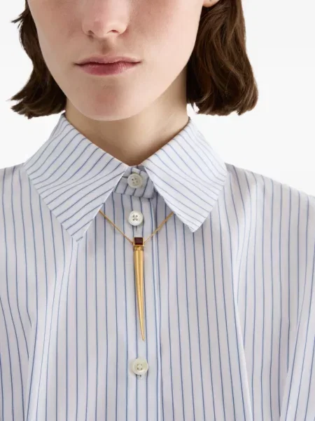 Pandantiv Jil Sander cu garnet