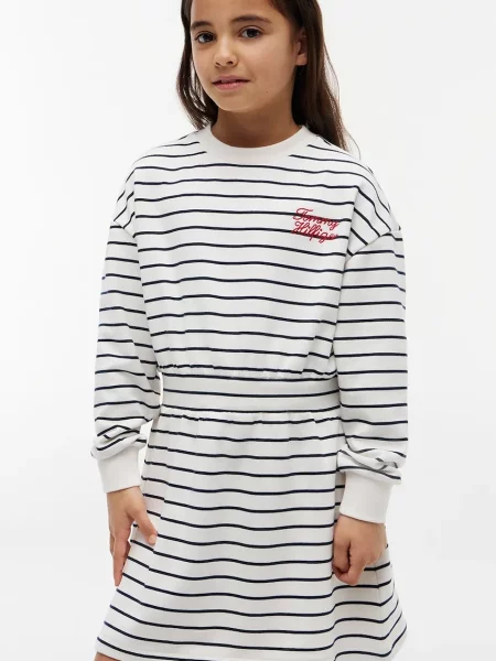 Tommy Hilfiger рокля с бяло