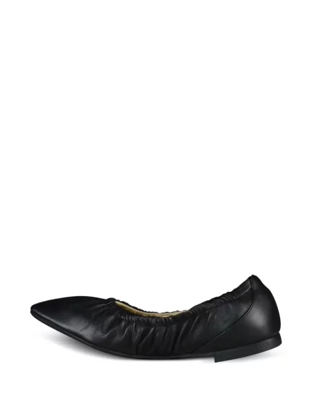 Balerini Jimmy Choo cu vârf pătrat negru