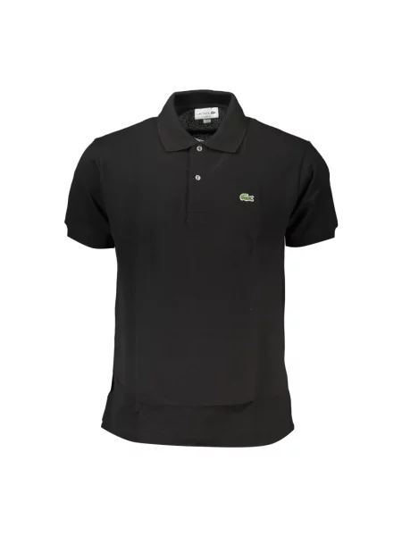 Koszulka polo Lacoste z krótkim rękawem czarna