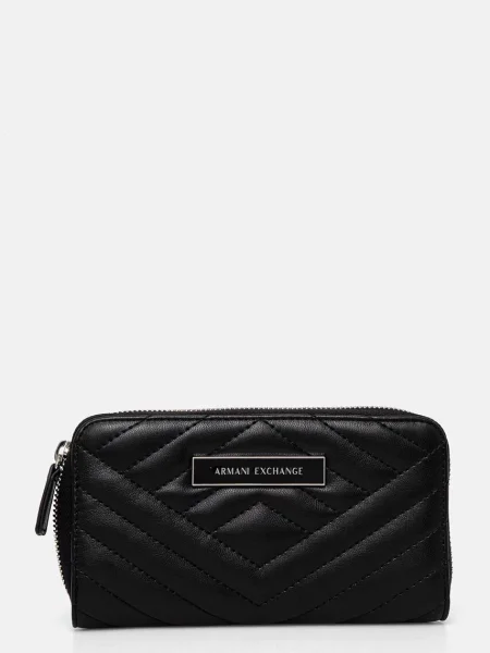Armani Exchange portofel femei negru