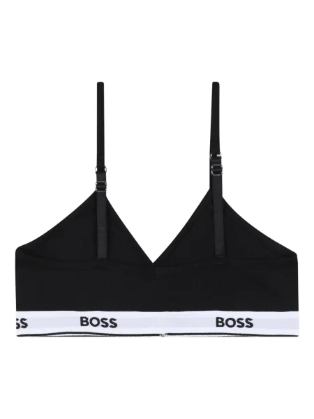 Biustonosz trójkątny dziecięcy Bosswear czarny